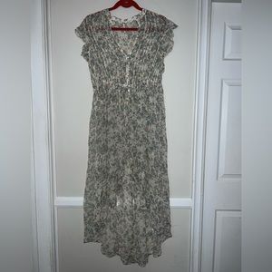 Free People Lady of Avalon Maxi Shirt Tunic